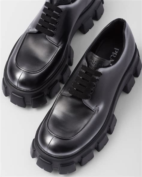 prada cigarette shoes|prada monolith shoes.